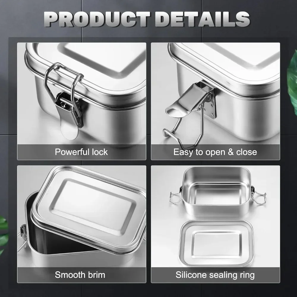 Stainless Steel Lunch Box for  - đánh giá và giá Food Storage Oven Safe