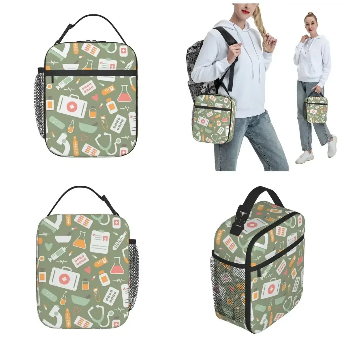 Nurse Healthcare Pattern Merch - đánh giá và giá Food Storage Bag