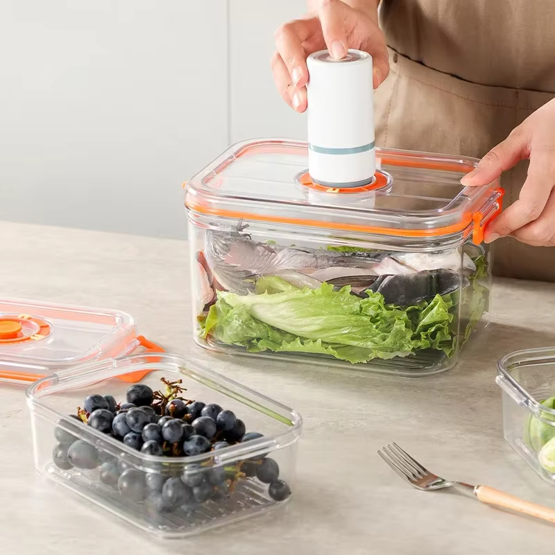Vacuum Fresh-keeping Box Refri - đánh giá và giá Food Storage Meals