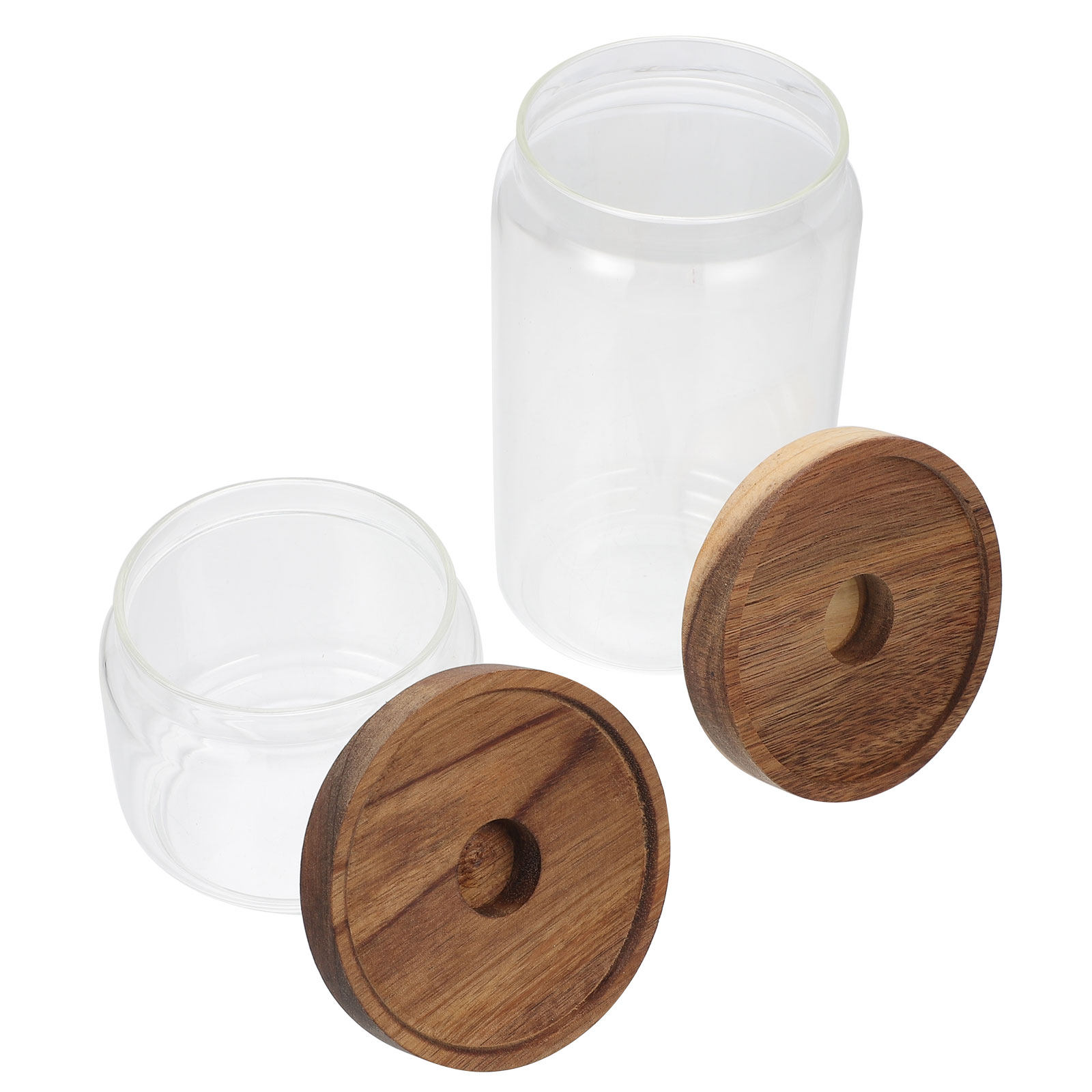 2Pcs Glass Storage Jar Sealed  - đánh giá và giá Food Storage Containers