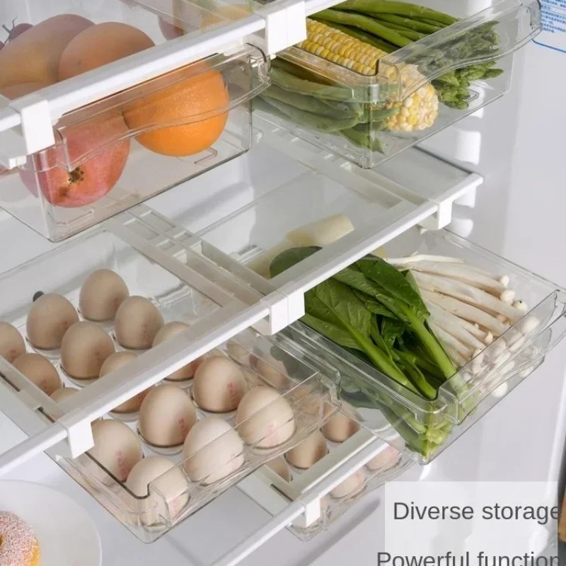 Hanging Sliding Drawer Refrige - đánh giá và giá Food Storage With Dividers