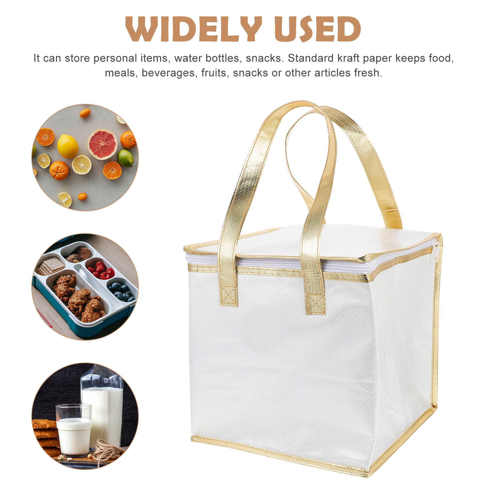 1Pcs Large Capacity Insulated  - đánh giá và giá Food Storage Bag