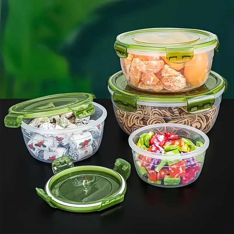 4 Plastic Food Storage Contain - đánh giá và giá Food Storage Meals