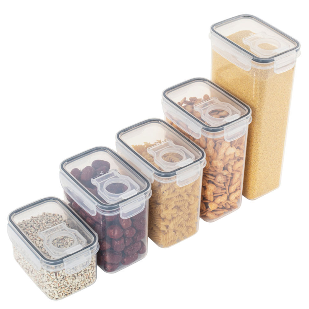 Sealed Plastic Food Storage Bo - đánh giá và giá Food Storage With Dividers